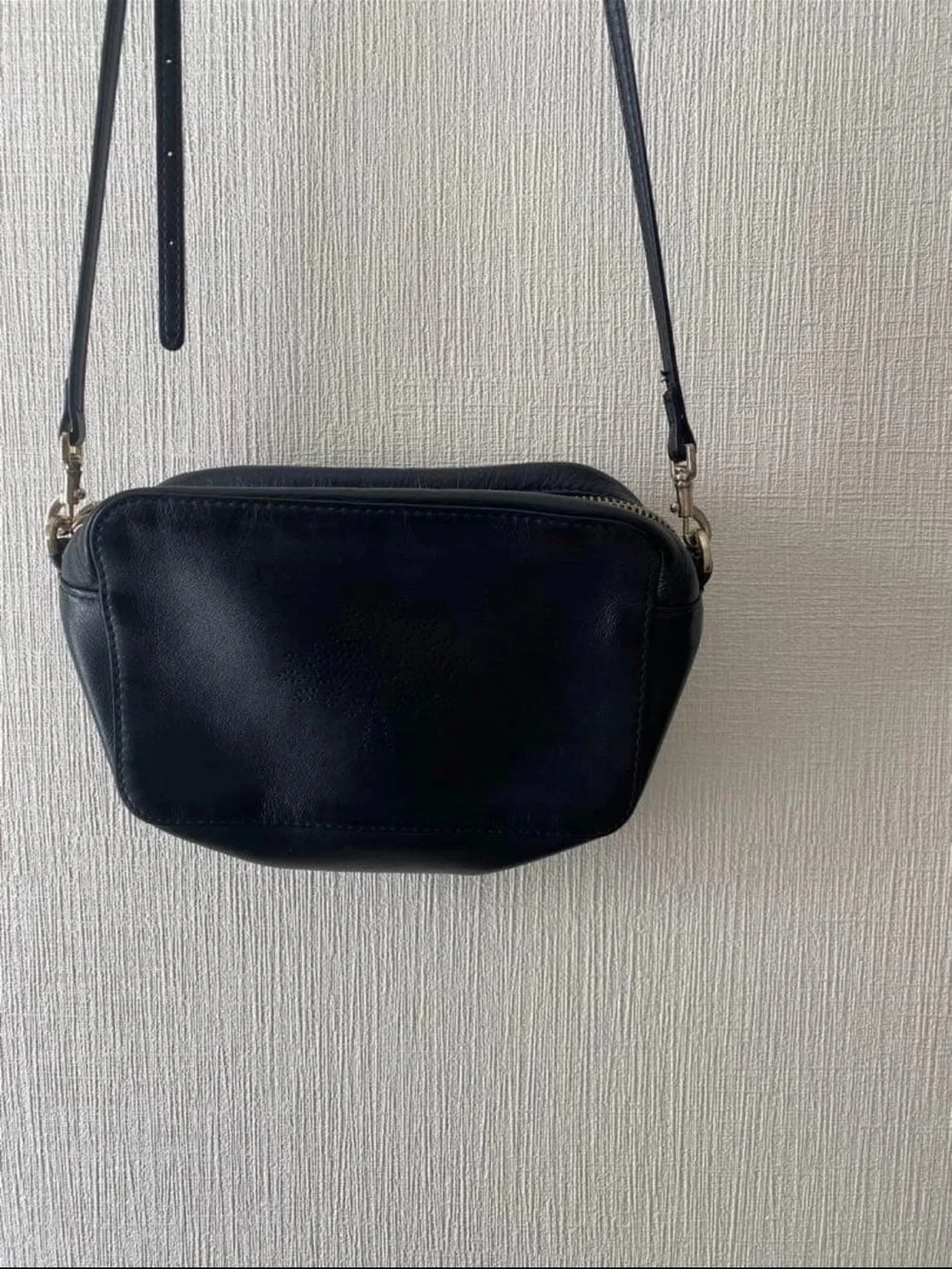 Mulberry Black Leather Crossbody Bag